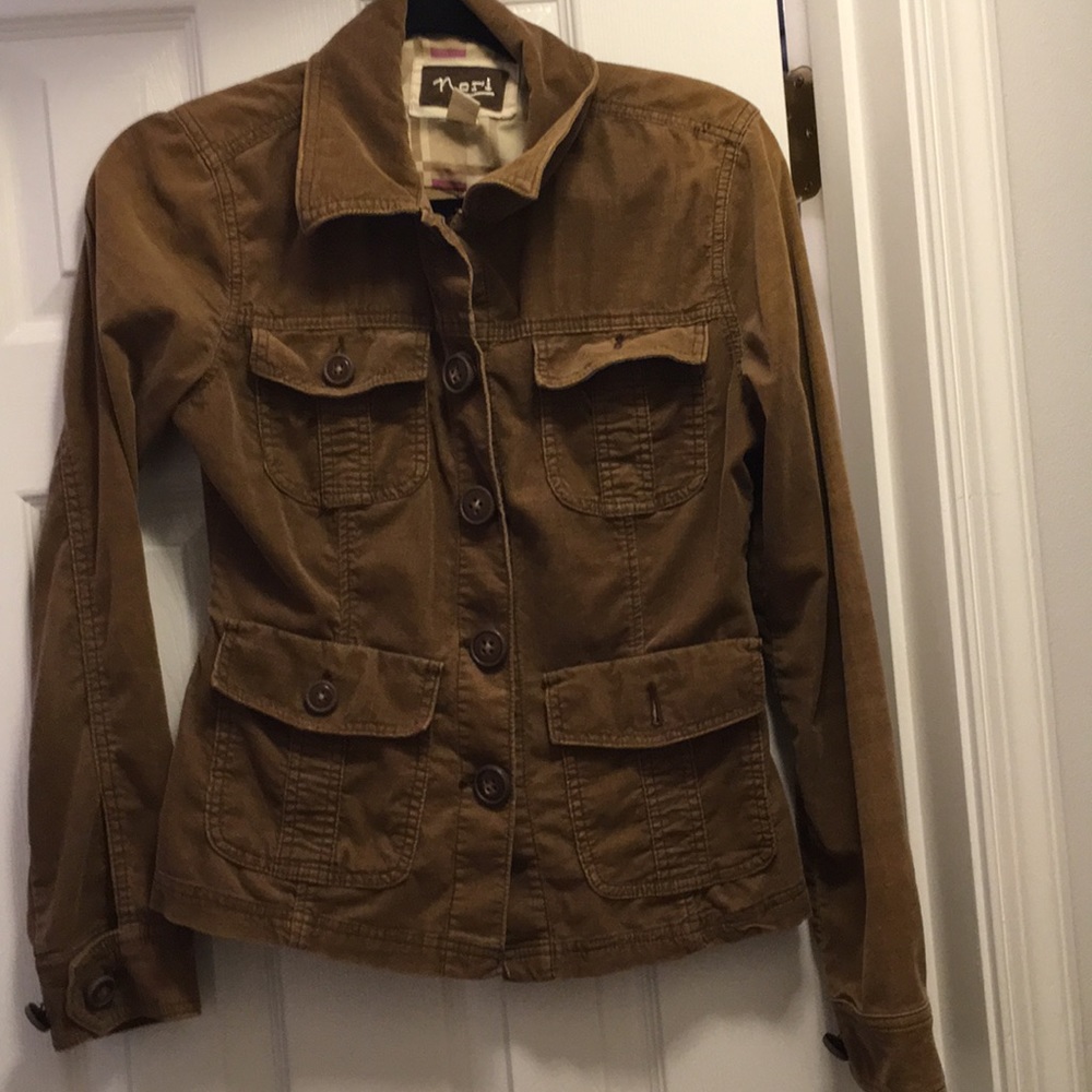 Thin corduroy jacket